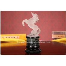 Elegant Crystal Animal Figurine Horse Craft for Gift